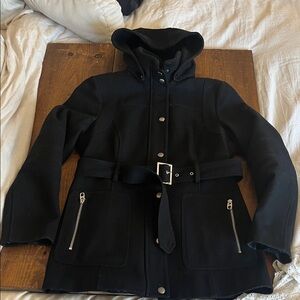 Apt. 9 Women's Black Belted Utility Jacket